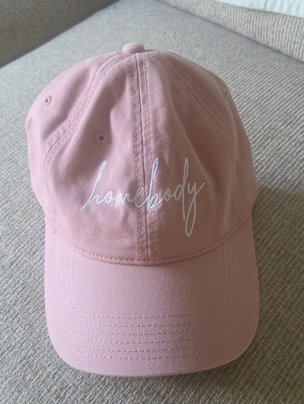 Homebody Pink Baseball Hat NWOT